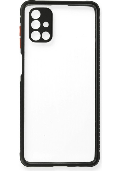 Samsung Galaxy M51 Kılıf Miami Şeffaf Silikon - Siyah - 16215-9753 fiyatları