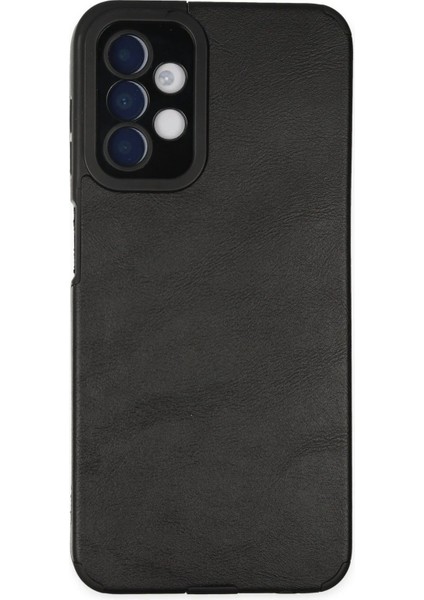 Samsung Galaxy A04S Kılıf Loop Deri Silikon - Siyah - 14373-2676