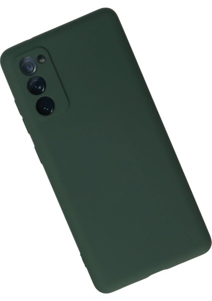 Samsung Galaxy S20 Fe Kılıf Nano Içi Kadife Silikon - Koyu Yeşil - 17952-2031 modelleri