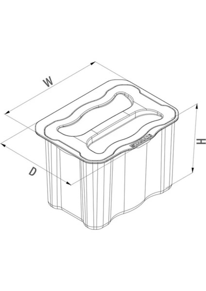 Askılı 5 Lt Çöp Kovası, Antrasit Renk modelleri