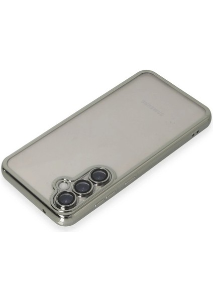 Samsung Galaxy S23 Fe Kılıf Lensli Silikon - Gümüş - 15267-5924 modelleri