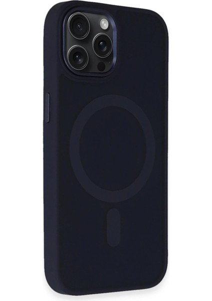 iPhone 15 Pro Kılıf Oslo Magsafe Kapak - Lacivert - 15923-2788 fiyatları