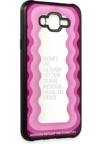 Samsung Galaxy J7 Kılıf Mirror Desenli Kapak - Mirror - 11 - 13473-4017