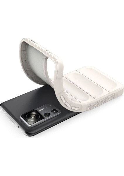 Xiaomi Mi 12T Pro Kılıf Optimum Silikon - Krem - 17270-6611 fırsatları