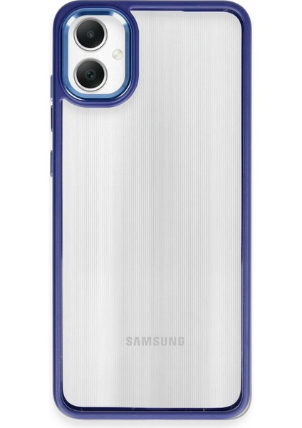 Samsung Galaxy A05 Kılıf Power Silikon - Lacivert - 11066-8207