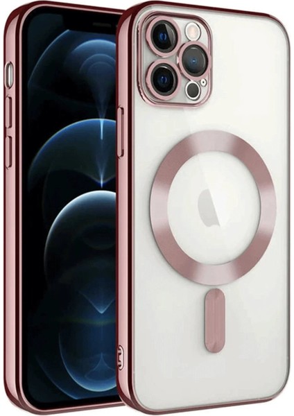 iPhone 14 Pro Max Kılıf Kross Magneticsafe Kapak - Rose - 13597-8626