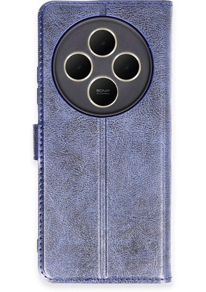 Xiaomi Redmi 14C Kılıf Trend S Plus Kapaklı Kılıf - Lacivert - 15253-7138