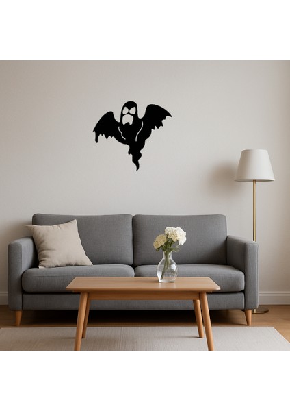 Hayalet Desenli Eğlenceli Dekoratif Tablo - 13918-2583 fırsatları