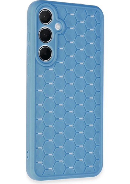 Samsung Galaxy A15 4g Kılıf Petek Silikon Kapak - Mavi - 16814-1535 fiyatları