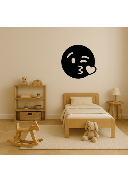 Öpücük Gönderen Emoji Duvar Süsü - 17130-4512 modelleri