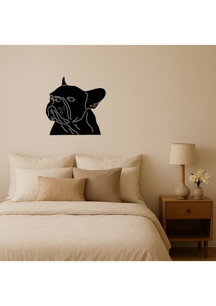 Köpek Figürlü Dekoratif Duvar Tablosu - 11415-8521