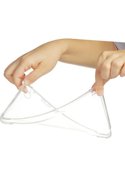 Matepad T8 Uyumlu Scks Tablet Nitro Anti Shock Silikon Kapak-Renksiz modelleri