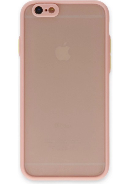 iPhone 6 Kılıf Montreal Silikon Kapak - Pembe - 14281-1525