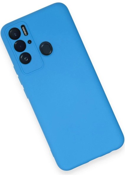 Tecno Pova Neo Kılıf Nano Içi Kadife Silikon - Mavi - 12350-7711 modelleri