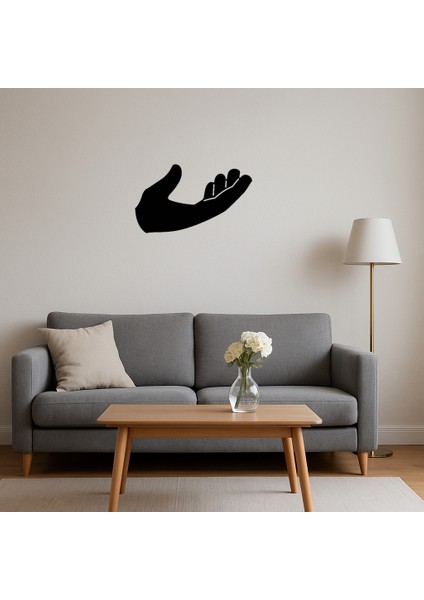 Açık Avuç Içi Mdf Dekoratif Tablo - 15945-3186 fırsatları