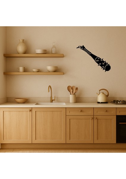 Dekoratif Ortaçağ Ahşap Mace Tablo - 19906-2660 fiyatları