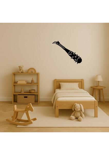 Dekoratif Ortaçağ Ahşap Mace Tablo - 19906-2660 modelleri