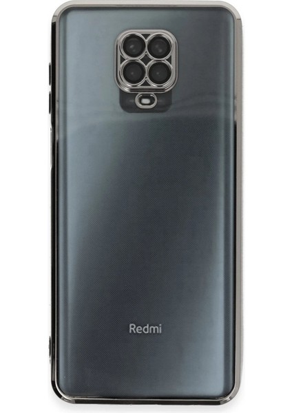 Xiaomi Redmi Note 9 Pro Kılıf Lensli Silikon - Gümüş - 19202-9640 fiyatları