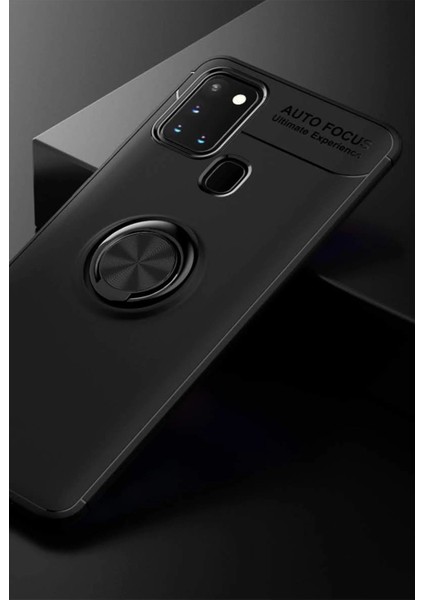 Samsung Galaxy M31 Kılıf Range Yüzüklü Silikon - Siyah - 14037-2760 fiyatları