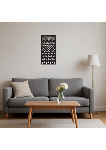 Soyut ve Çiçek Motifli Dekoratif Panel - 18880-8959 fırsatları