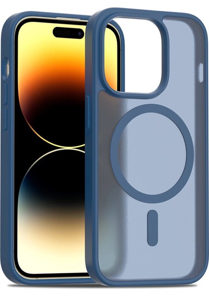iPhone 14 Pro Jota Magsafe Kapak - Lacivert - 16129-3058 fırsatları