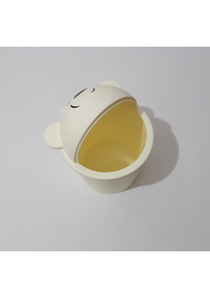 Çocuk Odası Mini Masaüstü Çöp Kutusu, Beyaz, Şık ve Kullanışlı Tasarım modelleri