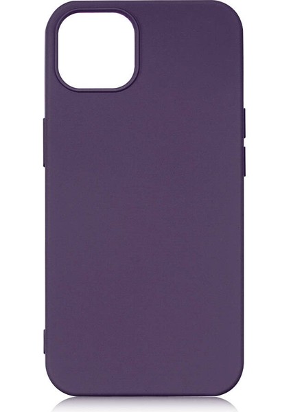 iPhone 13 Kılıf Scks Lsr Laaakan Kapak-Derin Mor