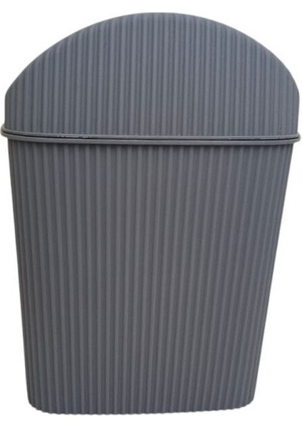 Gri, 2,5 Lt Küçük Masa Üstü Ofis ve Mutfak Çöp Kovası fiyatları