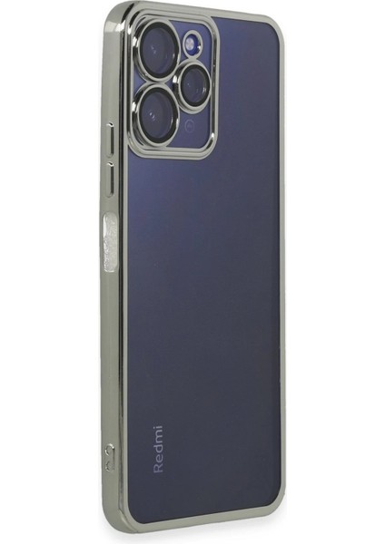 Xiaomi Redmi 12 Kılıf Lensli Silikon - Gümüş - 12044-5587 fiyatları