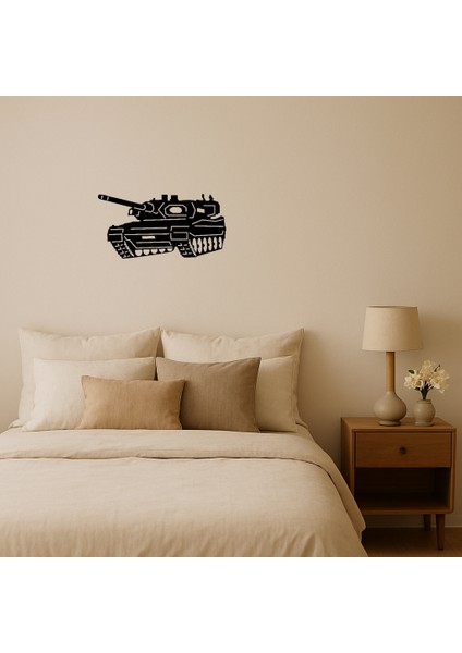 Dekoratif Askeri Tank Tablo - 17532-1574