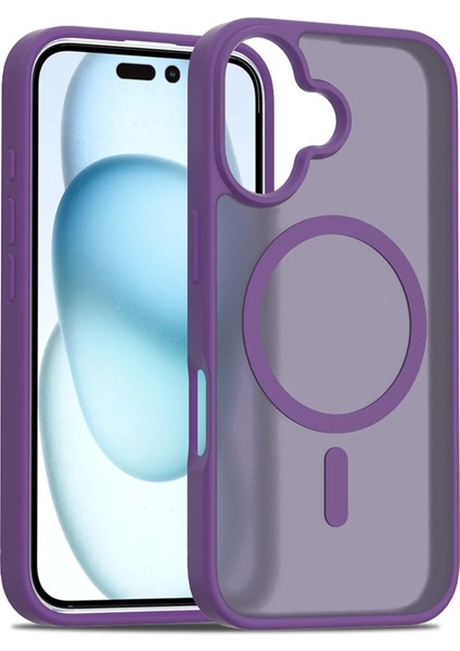 iPhone 16 Jota Magsafe Kapak - Derin Mor - 16536-7001 fırsatları