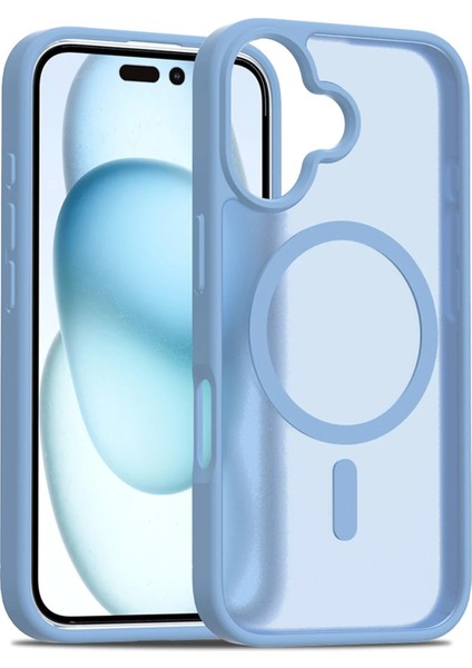 iPhone 16 Plus Jota Magsafe Kapak - Açık Mavi - 12474-8023 fırsatları