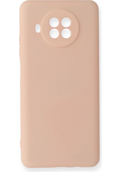 Xiaomi Mi 10T Lite Kılıf Nano Içi Kadife Silikon - Pudra - 14385-7968