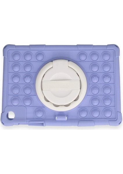 Samsung Galaxy Tab A9 Plus Kılıf Patpat El Tutma Aparatlı Standlı Tablet Silikon - 19846-5874