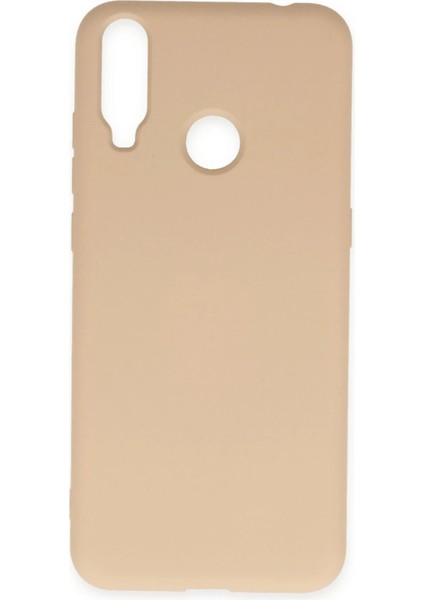 General Mobile Gm 10 Kılıf Nano Içi Kadife Silikon - Pudra - 11780-4388