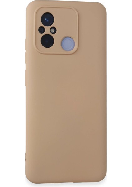 Xiaomi Redmi 12C Kılıf Nano Içi Kadife Silikon - Pudra - 15025-3147
