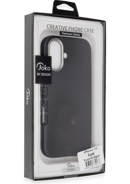 iPhone 16 Wonder Deri Magsafe Kapak - Kahverengi - 15667-8166 modelleri