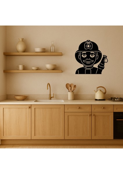 Itfaiyeci Adam Dekoratif Tablo - 12851-3055 fiyatları