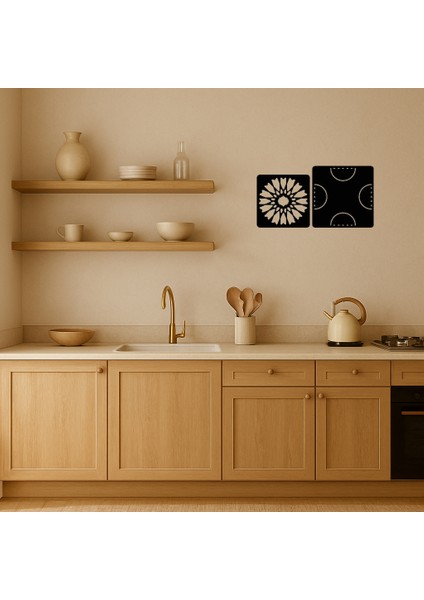 Monokrom Şıklık Mdf Duvar Dekoru - 19357-2808 fiyatları