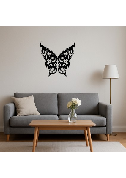 Çift Kelebek Dekoratif Tablo - 13658-1572 fırsatları