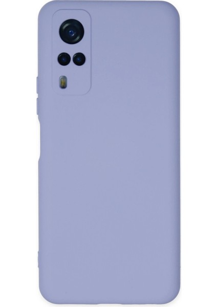 Vivo Y53S Kılıf Nano Içi Kadife Silikon - Lila - 16291-3824
