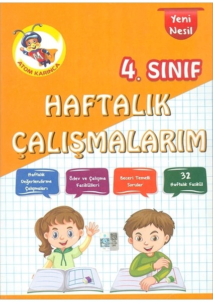 Atom Karınca 4.sınıf Haftalık Çalışmalarım Yeni Nesil