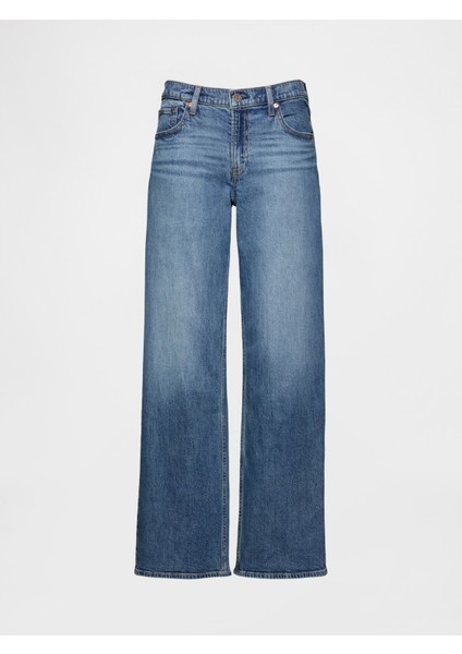 Kadın Mavi Low Rise '90S Jean Pantolon fiyatları