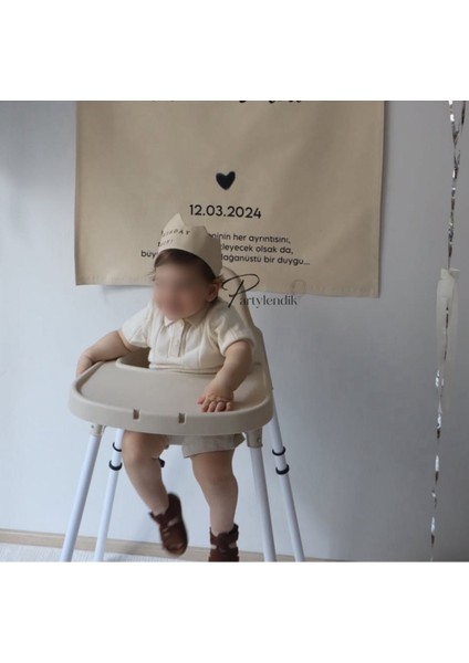 Kanvas Doğum Günü Tacı