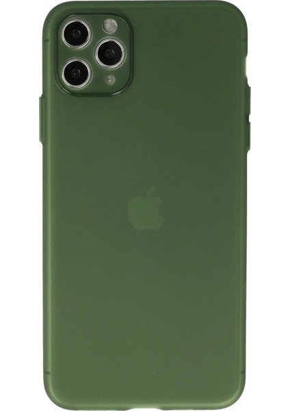 iPhone 11 Pro Max Kılıf Puma Silikon - Yeşil - 19649-7613