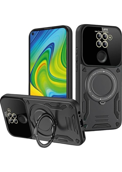 Xiaomi Redmi Note 9 Joy Lens Standlı Kapak - Siyah - 18888-3089 modelleri
