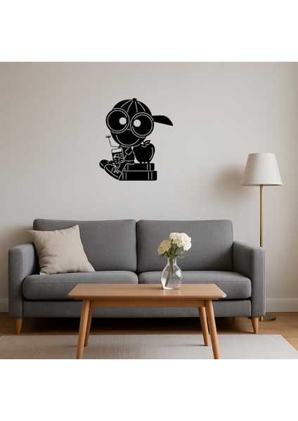 Çocuk ve Kitaplar Temalı Dekoratif Mdf Tablo - 17848-6710 fırsatları