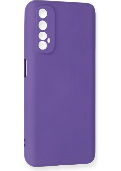 Realme 7 Kılıf Nano Içi Kadife Silikon - Mor - 17569-9702 fiyatları