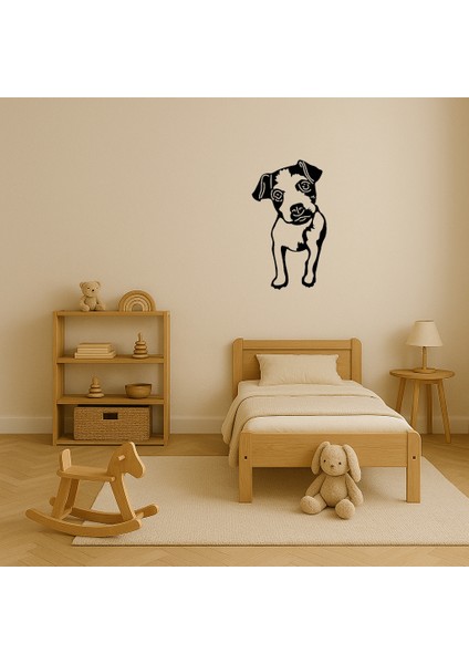 Küçük Boyutlu Sevimli Köpek Yüzü Mdf Tablo - 19600-2816 modelleri