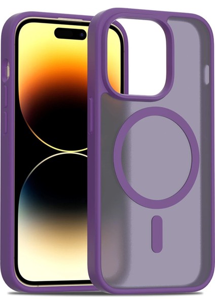 iPhone 14 Pro Jota Magsafe Kapak - Derin Mor - 11290-1984 fırsatları